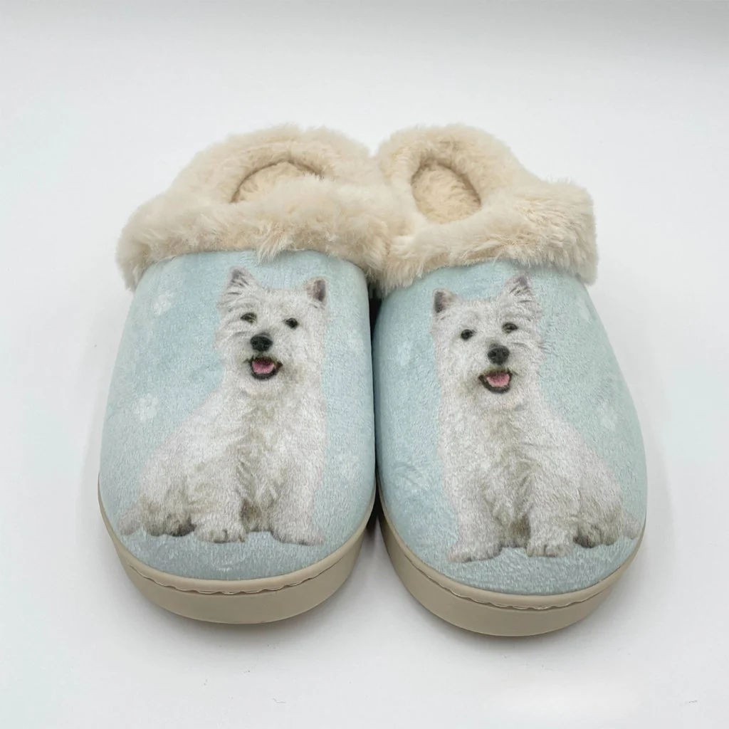 Snuggs : Westie Slippers - Image 2