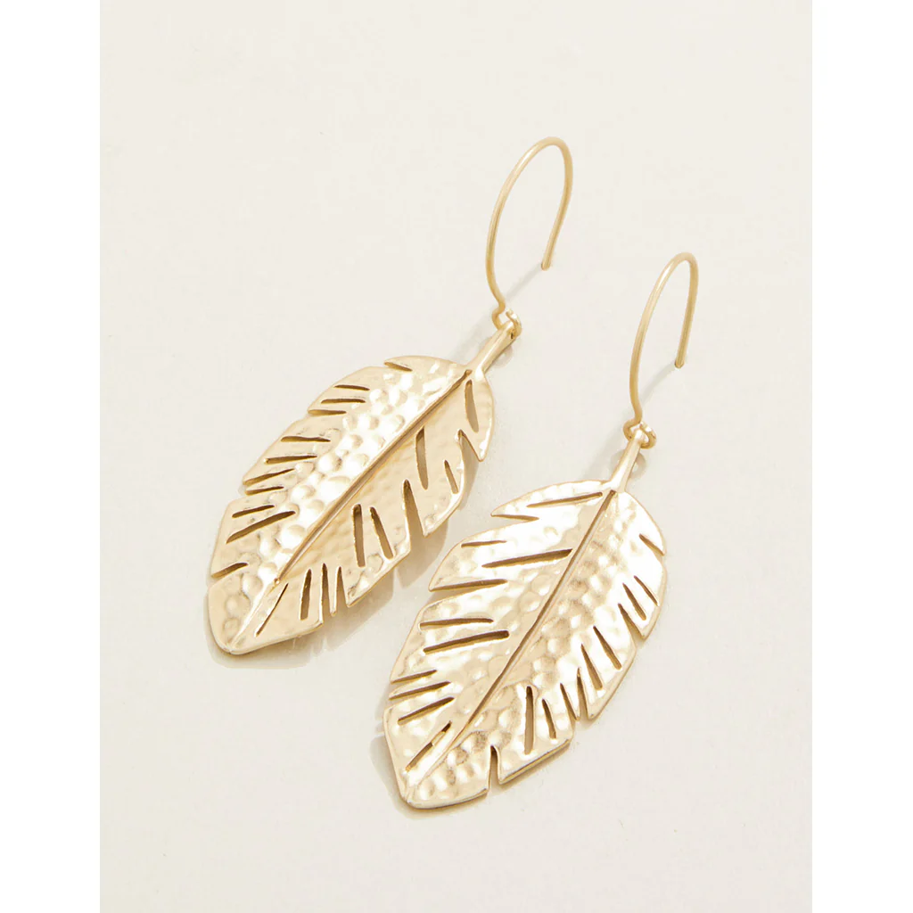 Spartina 449 : Calathea Leaf Earrings