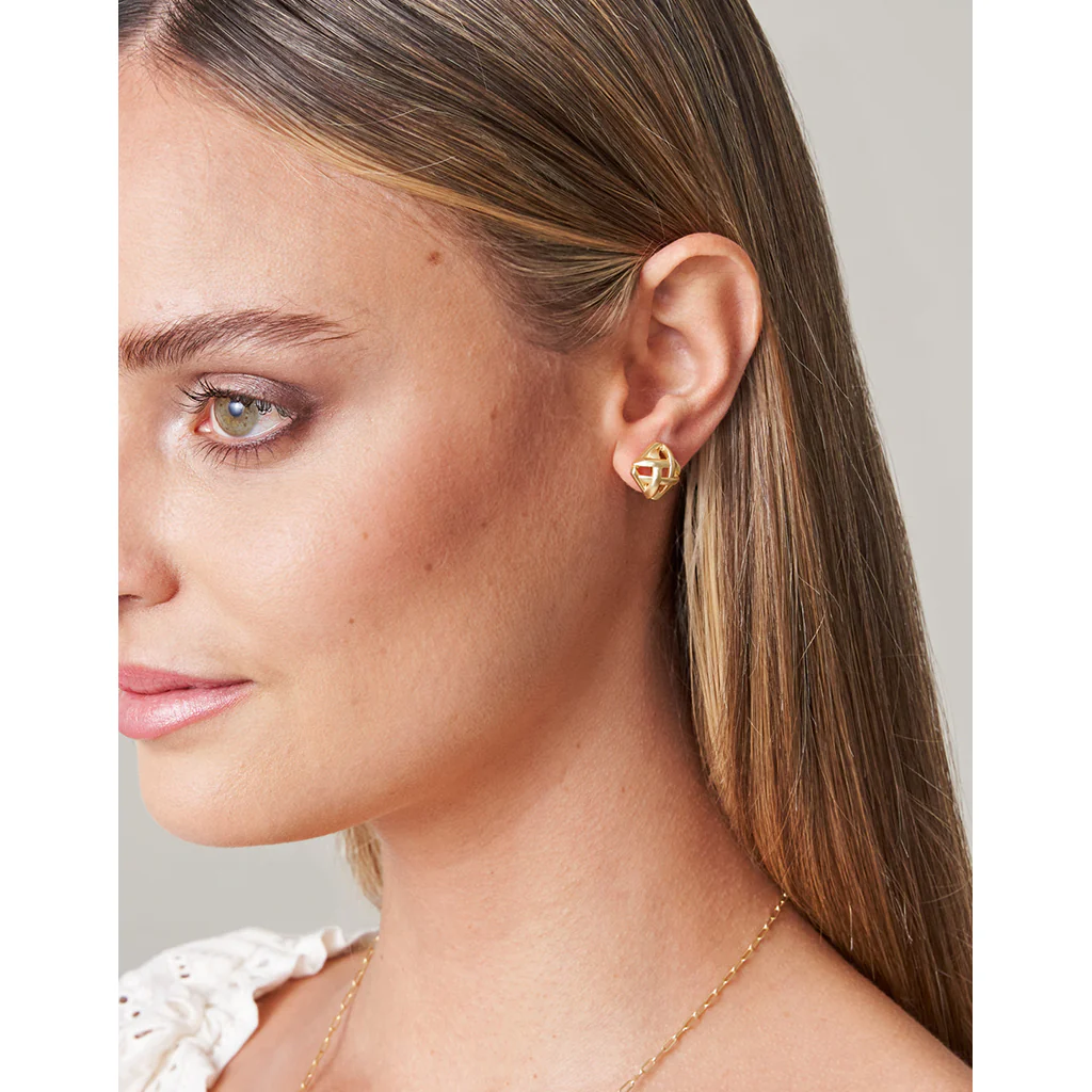 Spartina 449 : Cane Stud Earrings - Image 2