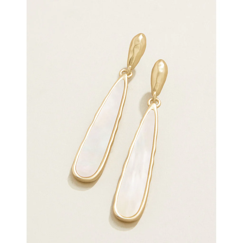 Spartina 449 : Mother-of-Pearl Drop Earrings