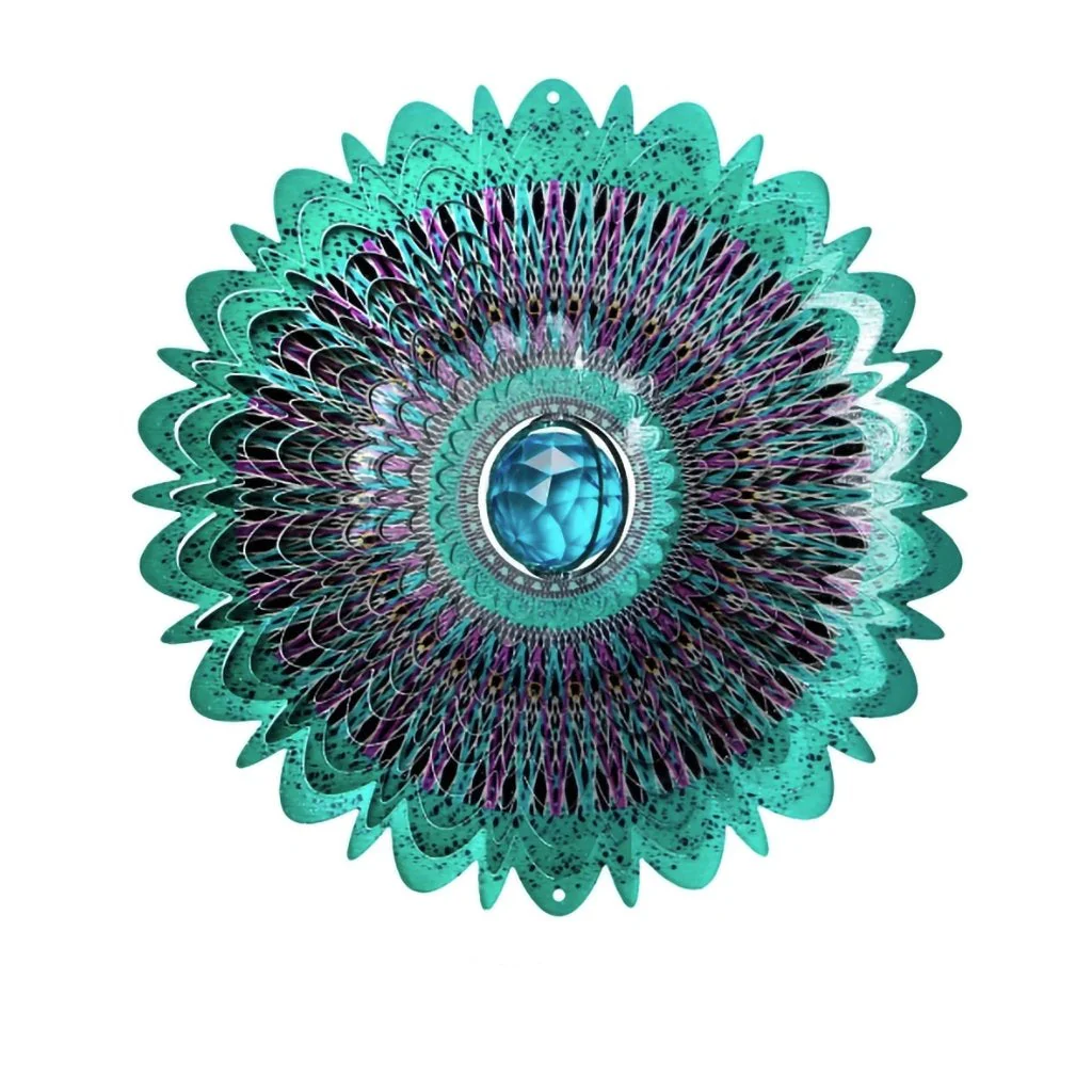 Spinfinity : Wind Spinner Crystal Cosmic Mandala