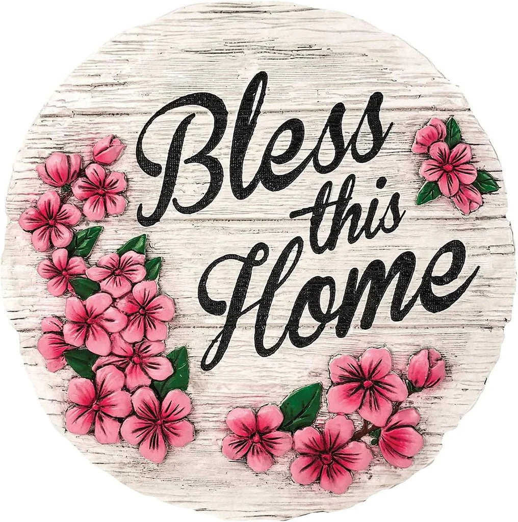 Spoontiques: Bless This Home Stepping Stone