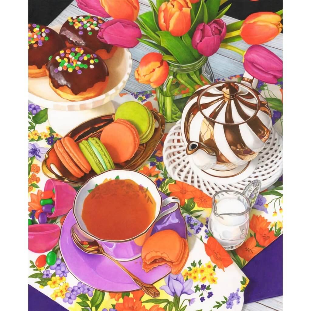 Springbok : Teatime! 1000 Piece Jigsaw Puzzle - Image 2