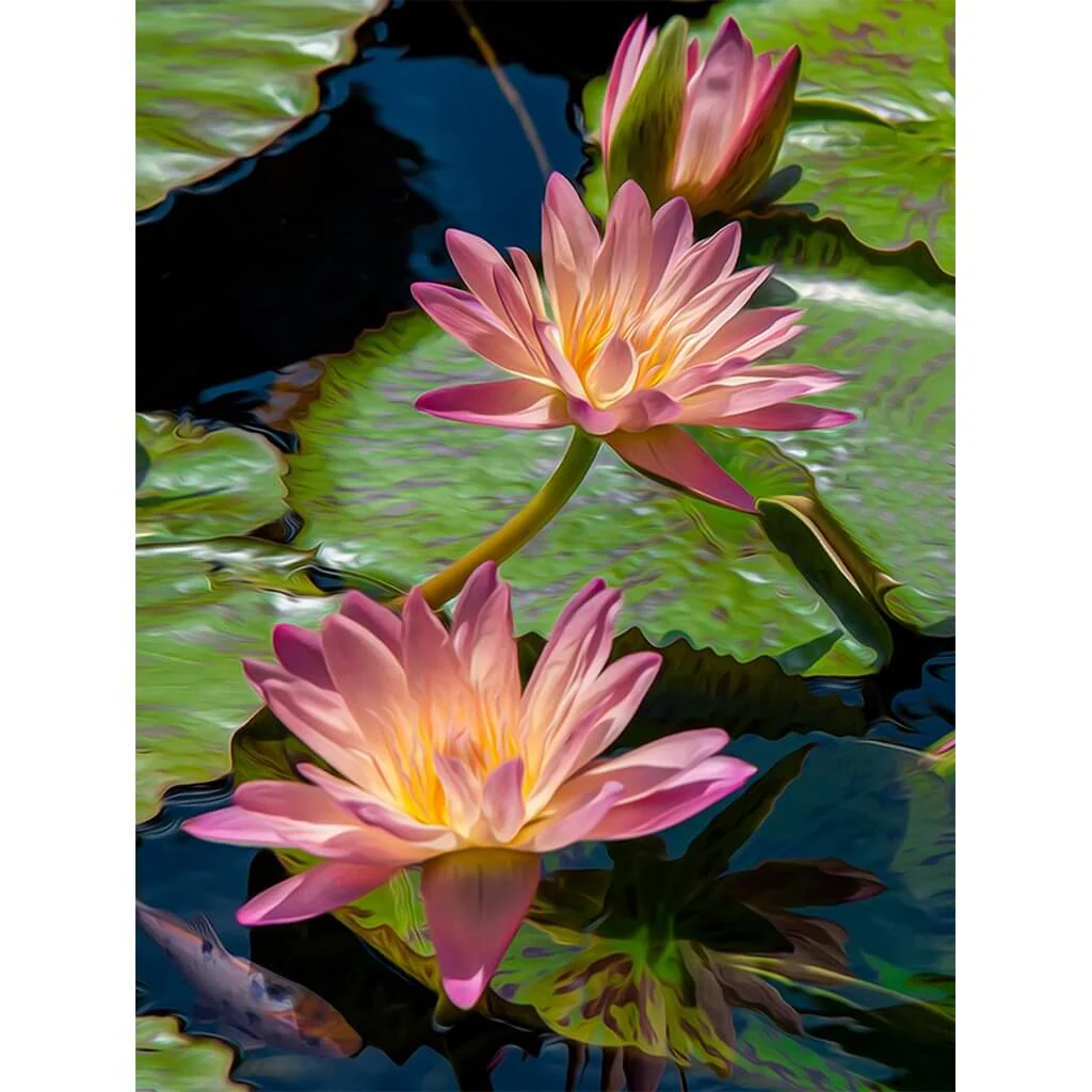 Springbok : Water Lilies - 500 Piece Jigsaw Puzzle
