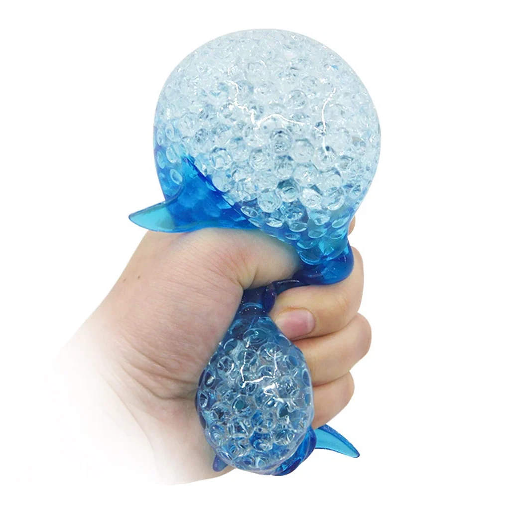 LA LUNA BELLA : 7" Bead Dolphin Squeezy - Image 2