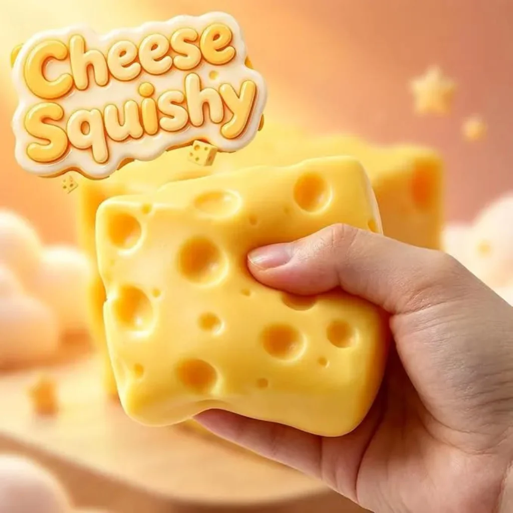 PUKA CREATIONS : Square Squishy Cheese - Image 3