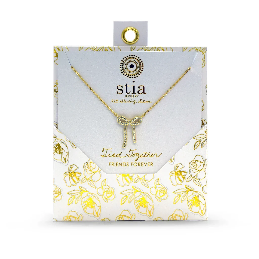 Stia : A Charming Story Beautiful Bow Necklace - Image 2