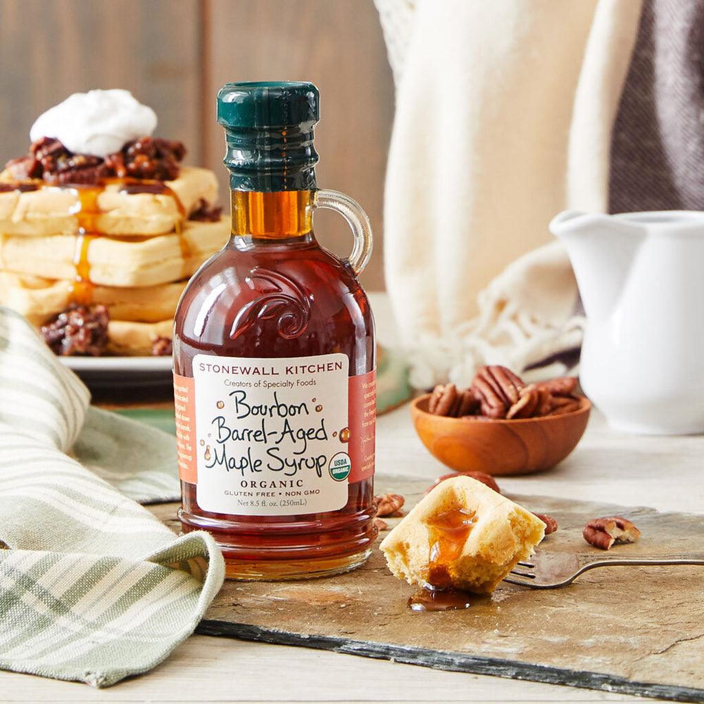 Stonewall Kitchen : Organic Bourbon Barrel-Aged Maple Syrup - Image 2