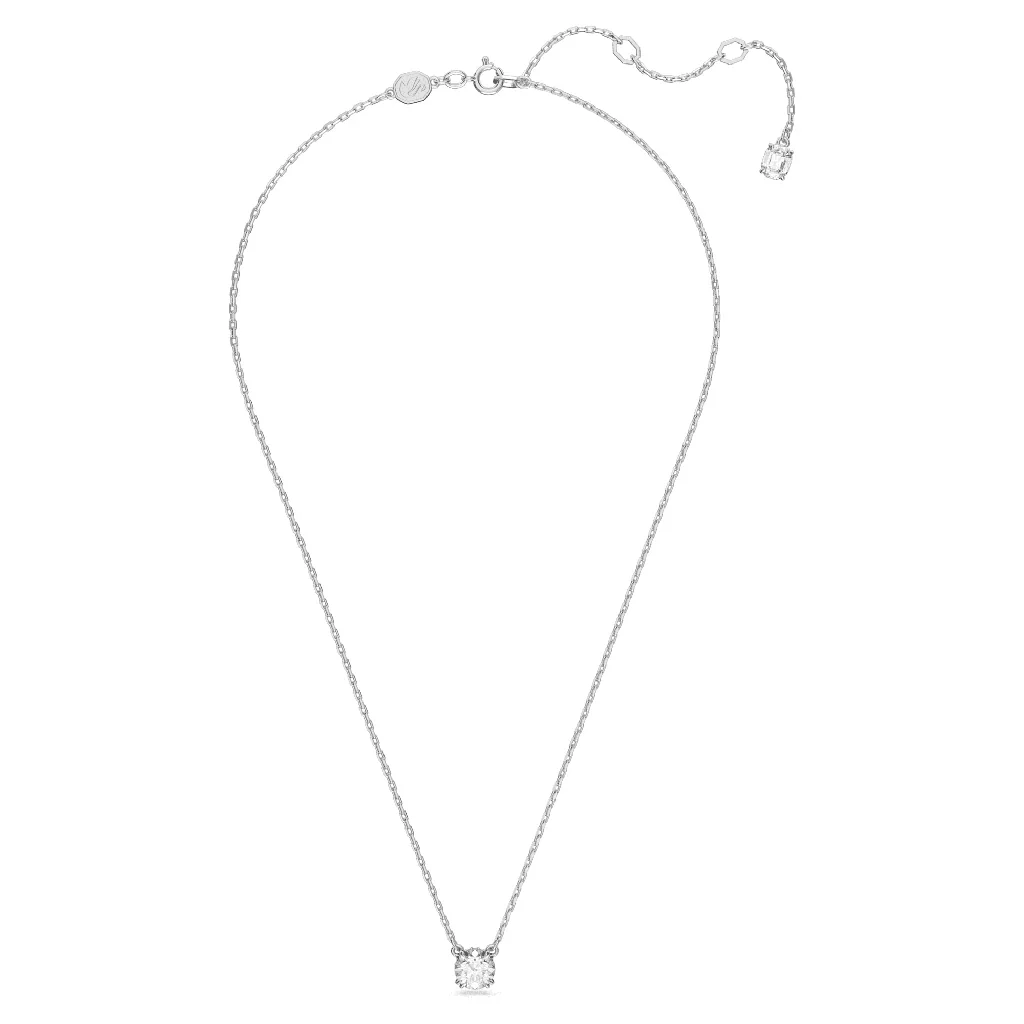 Swarovski : Round Cut White Stilla Pendant - Image 4