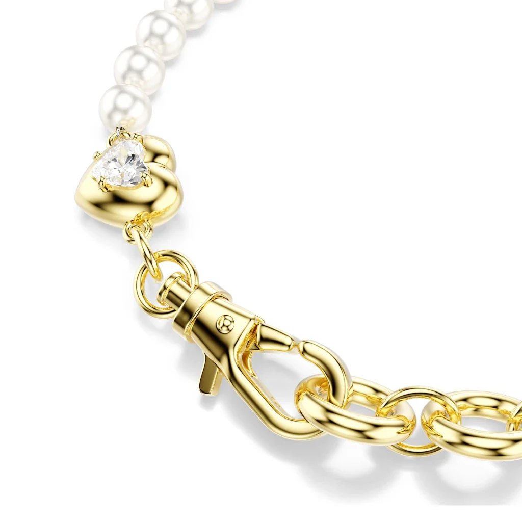 Swarovski : White Gold-Tone Plated Idyllia Bracelet - Image 3