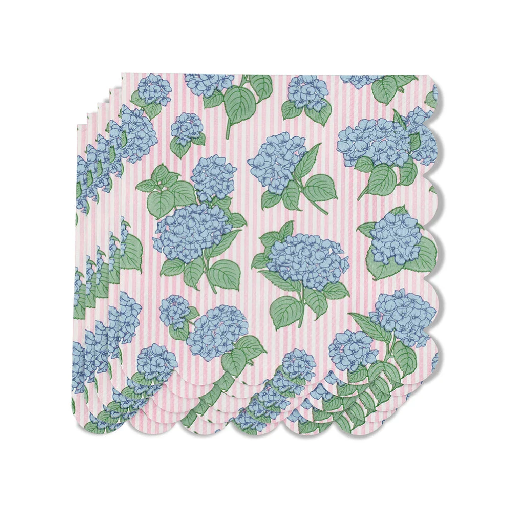 Swig : Hydrangeas Cocktail Napkins