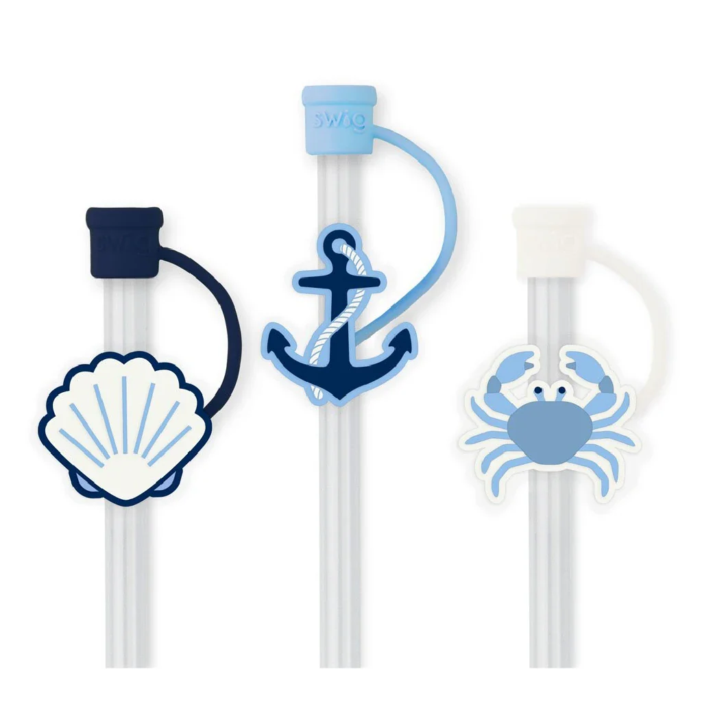 Swig : Shoreline Straw Topper Set