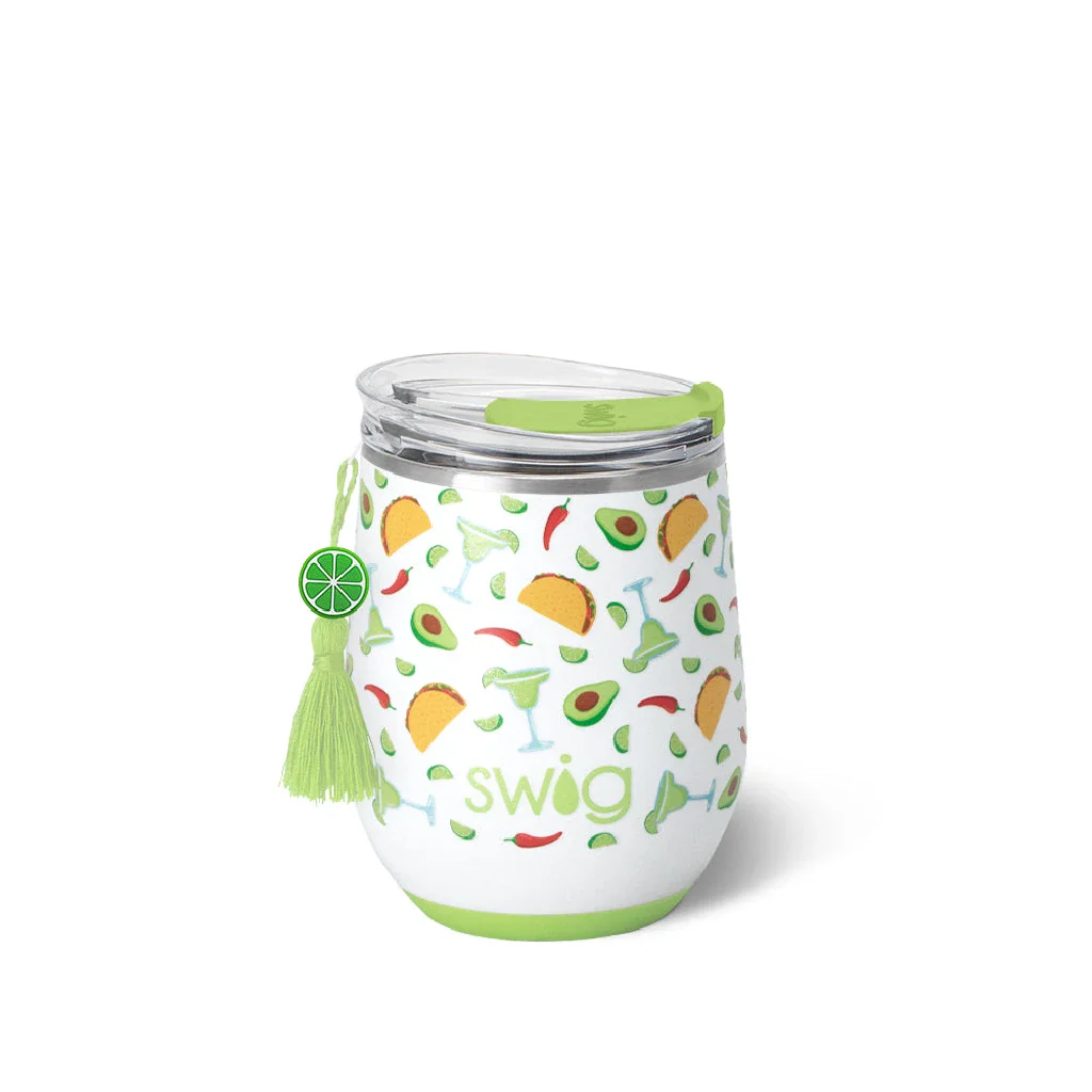 Swig : Taco Night Stemless Wine 12oz