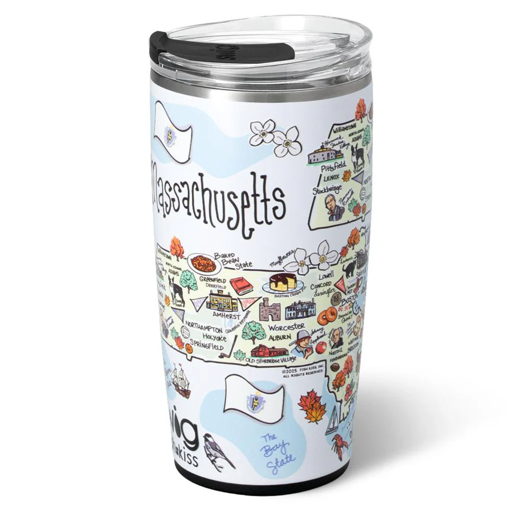 Swig : Tumbler (22oz) in Massachusetts - Image 3