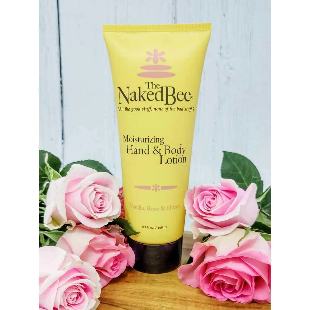 The Naked Bee : Vanilla, Rose & Honey Hand & Body Lotion (2 Asstd Sizes) - Image 4