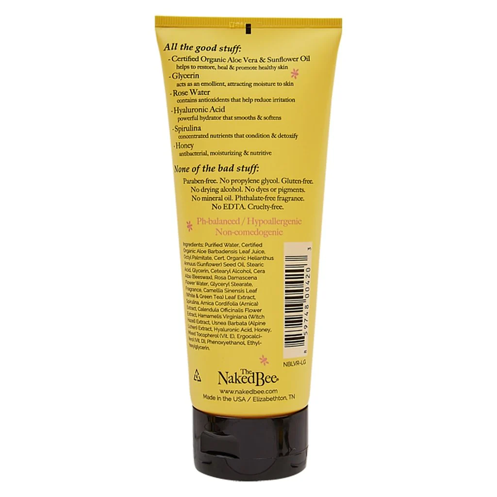 The Naked Bee : Vanilla, Rose & Honey Hand & Body Lotion (2 Asstd Sizes) - Image 6