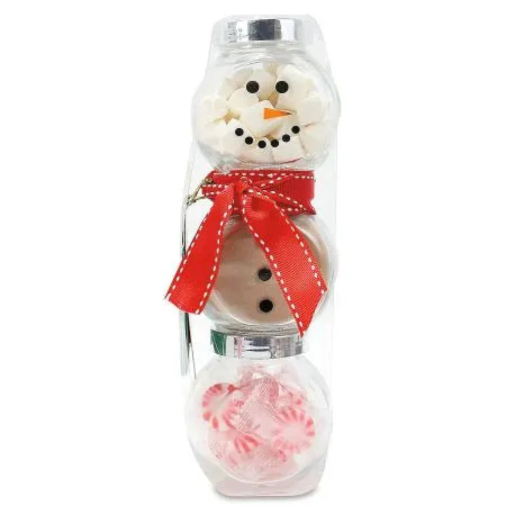 Too Good Gourmet : 3-Tier Cocoa Set with Red Scarf