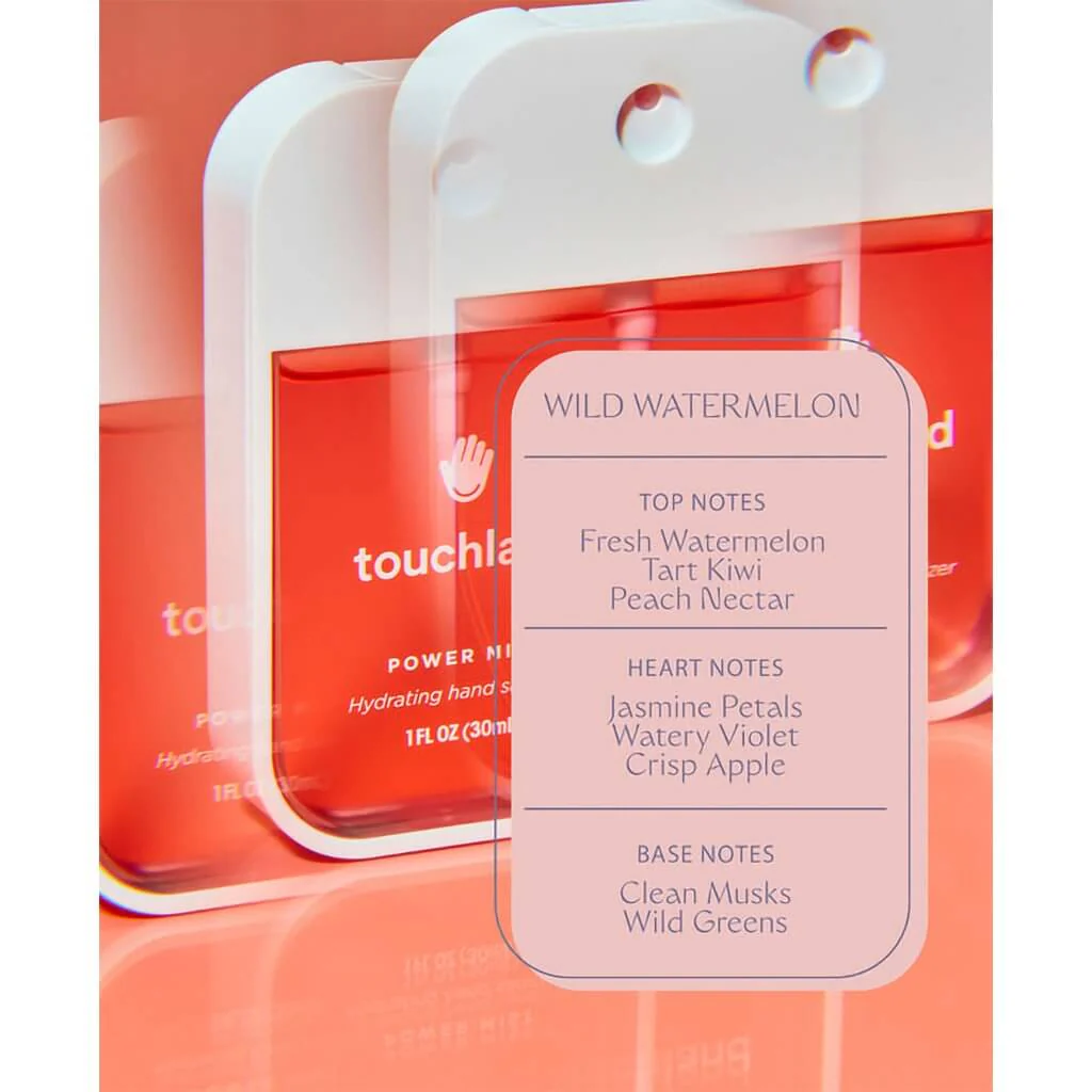 Touchland : Wild Watermelon Hand Sanitizer - Power Mist - Image 2