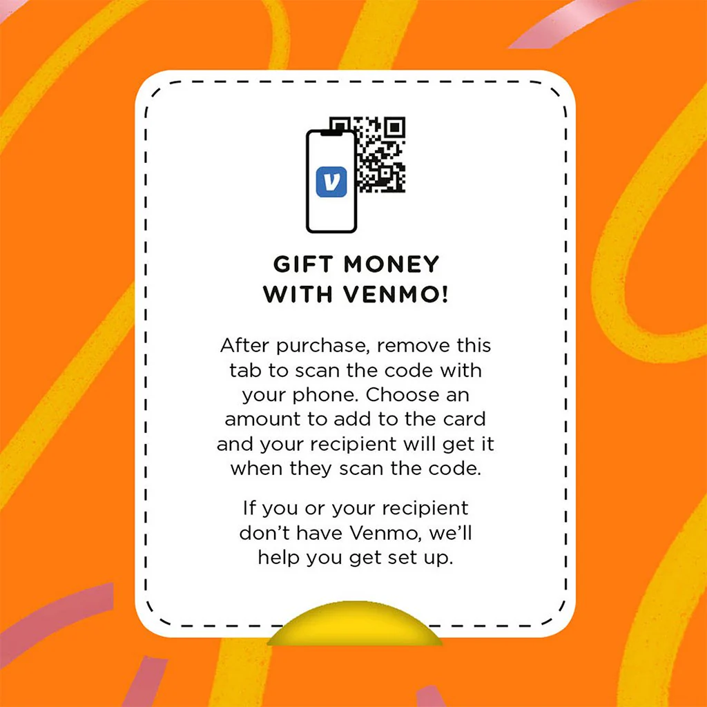 Turn Up the Happy Venmo Birthday Card - Image 4