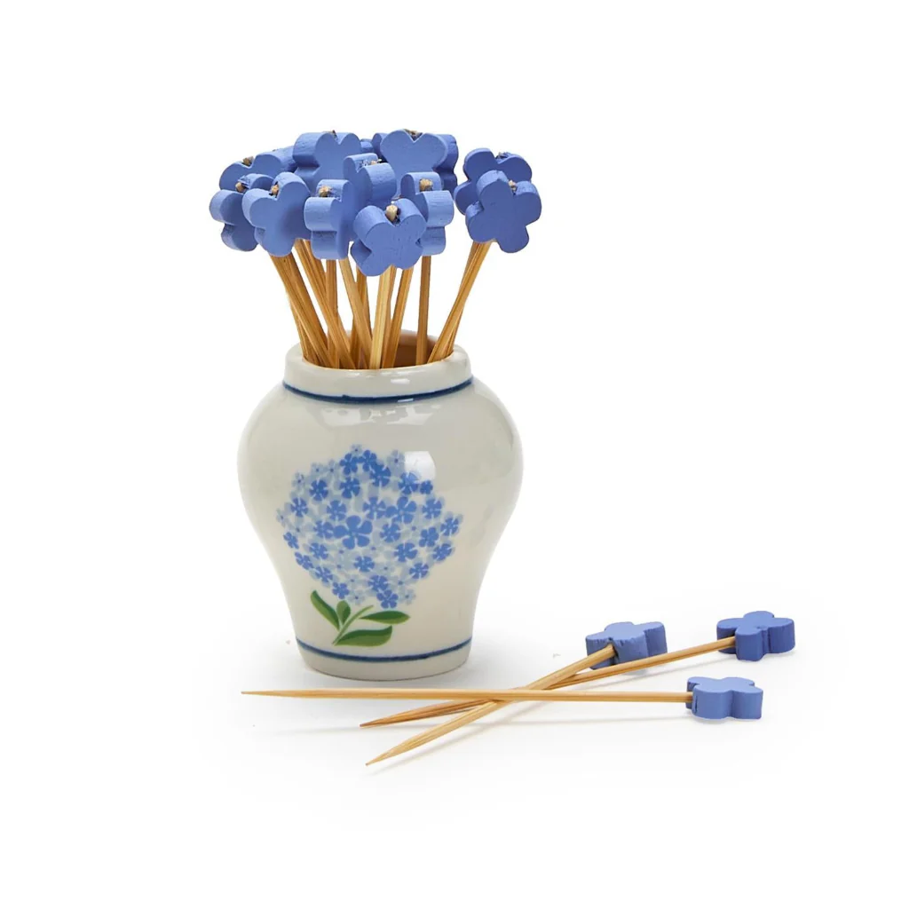Twos Company : Hydrangea Ginger Jar Picks in Gift Box - Image 3