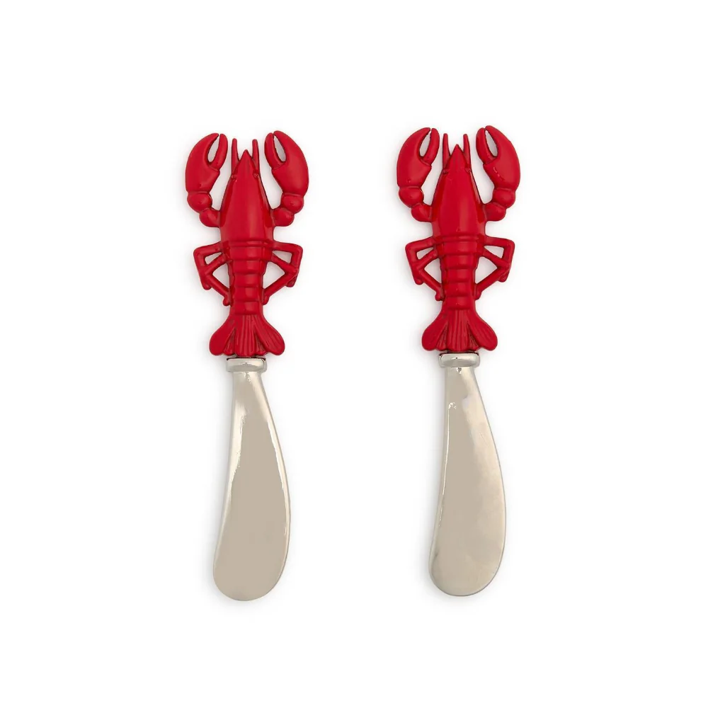 Twos Company : Set of 2  Lobster Spreaders on Gift Card