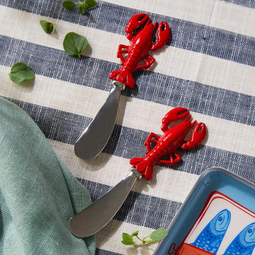 Twos Company : Set of 2  Lobster Spreaders on Gift Card - Image 3