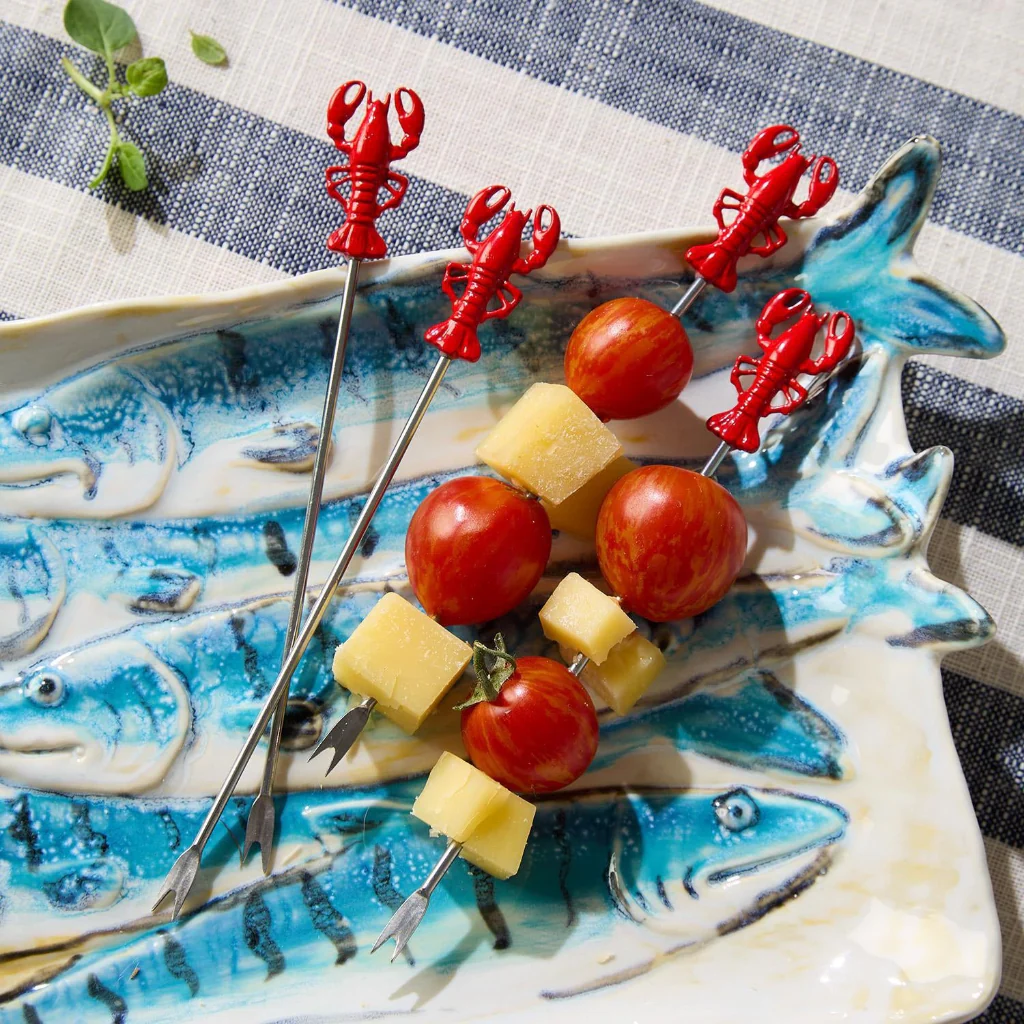 Twos Company : Set of 4 Lobster Skewers in Gift Box - Image 4