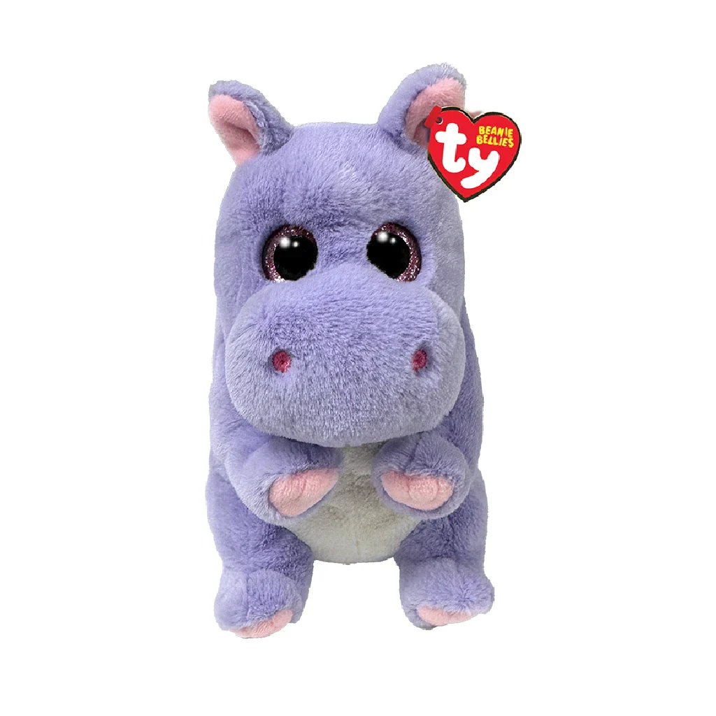 Ty : Beanie Boos Henrietta the Hippo with Big Eyes Soft Plus