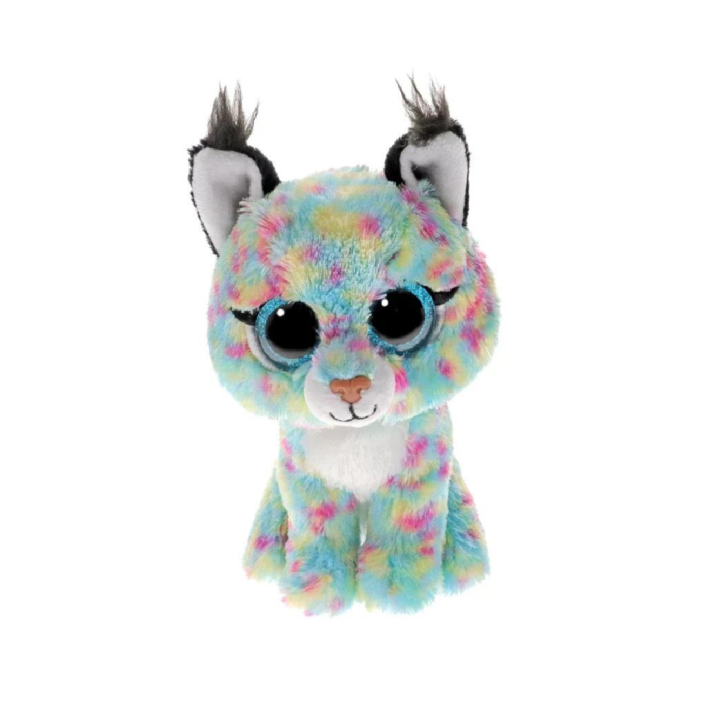 Ty : Beanie Boo Lynx Blue Bobcat Soft Plus