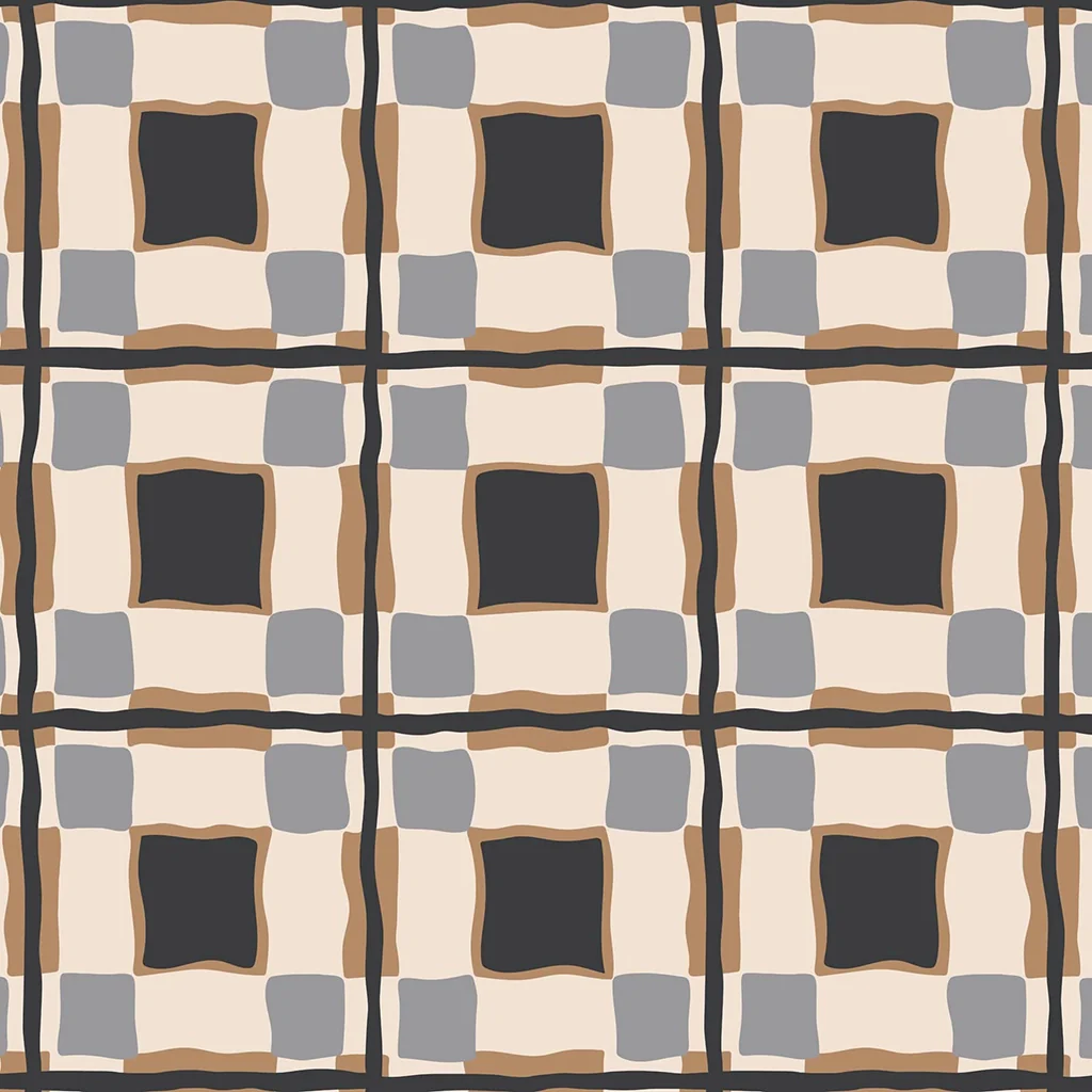 Vera Bradley : Plush Throw Blanket - Wavy Plaid Alloy - Image 3
