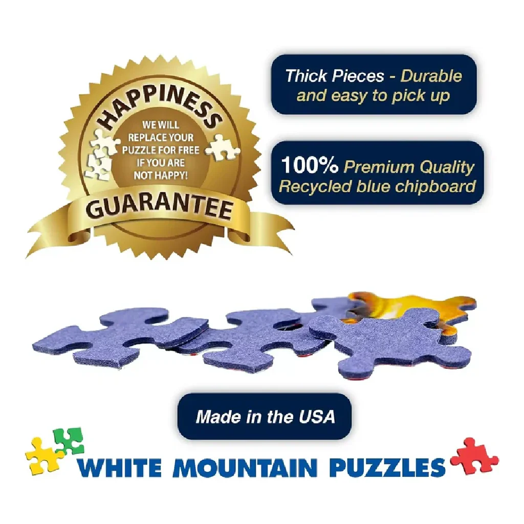 White Mountain Puzzles : Best Friends Book Store Jigsaw Puzzle - Image 4