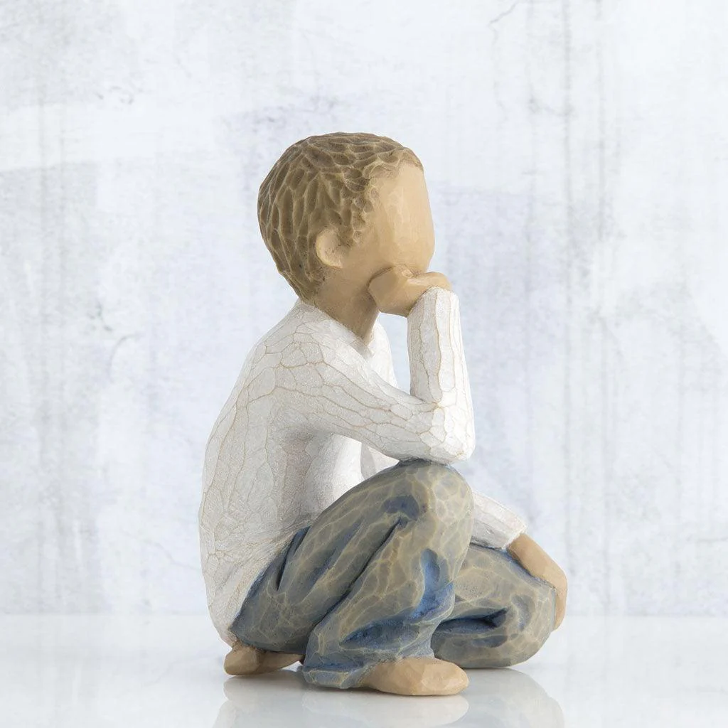 Willow Tree : Inquisitive Child Figurine - Image 2