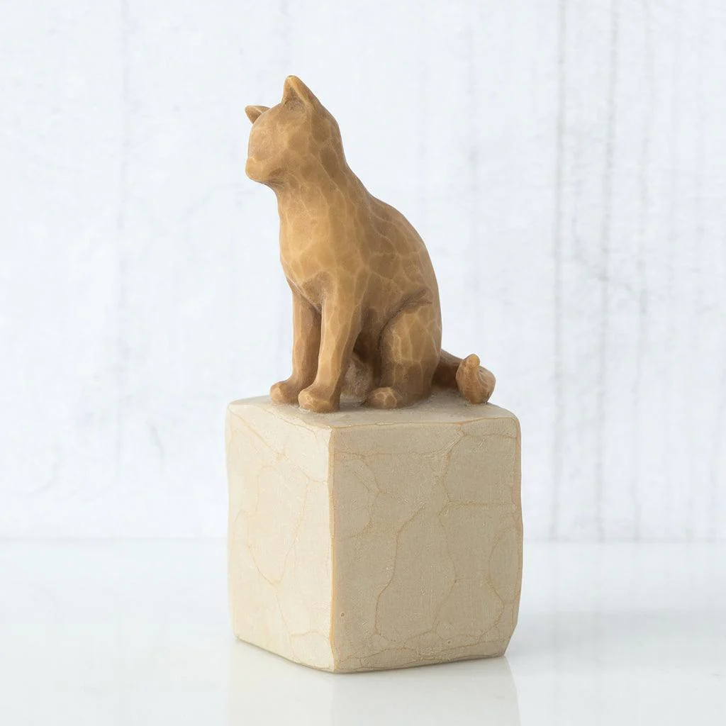 Willow Tree : Love My Cat (Light) Figurine - Image 4