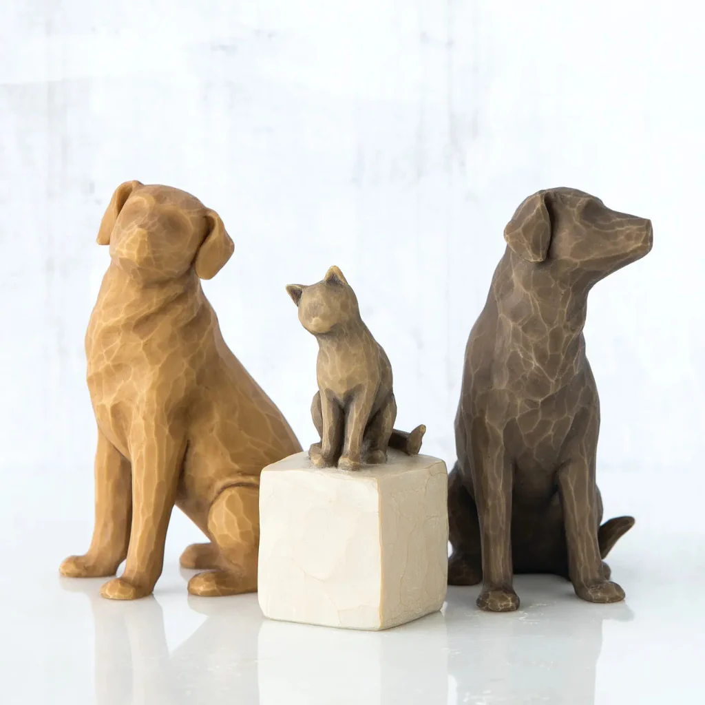 Willow Tree : Love My Dog (Light) Figurine - Image 5