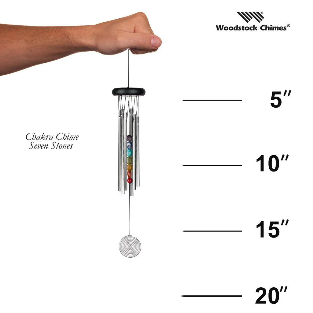 Woodstock Chimes : Seven Stones Chakra Chime - Image 3
