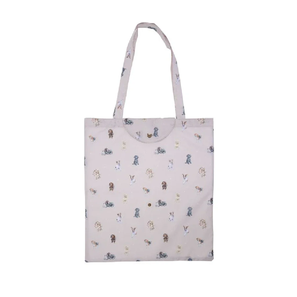 Wrendale : A Dog's Life' Dog Foldable Shopping Bag - Image 2