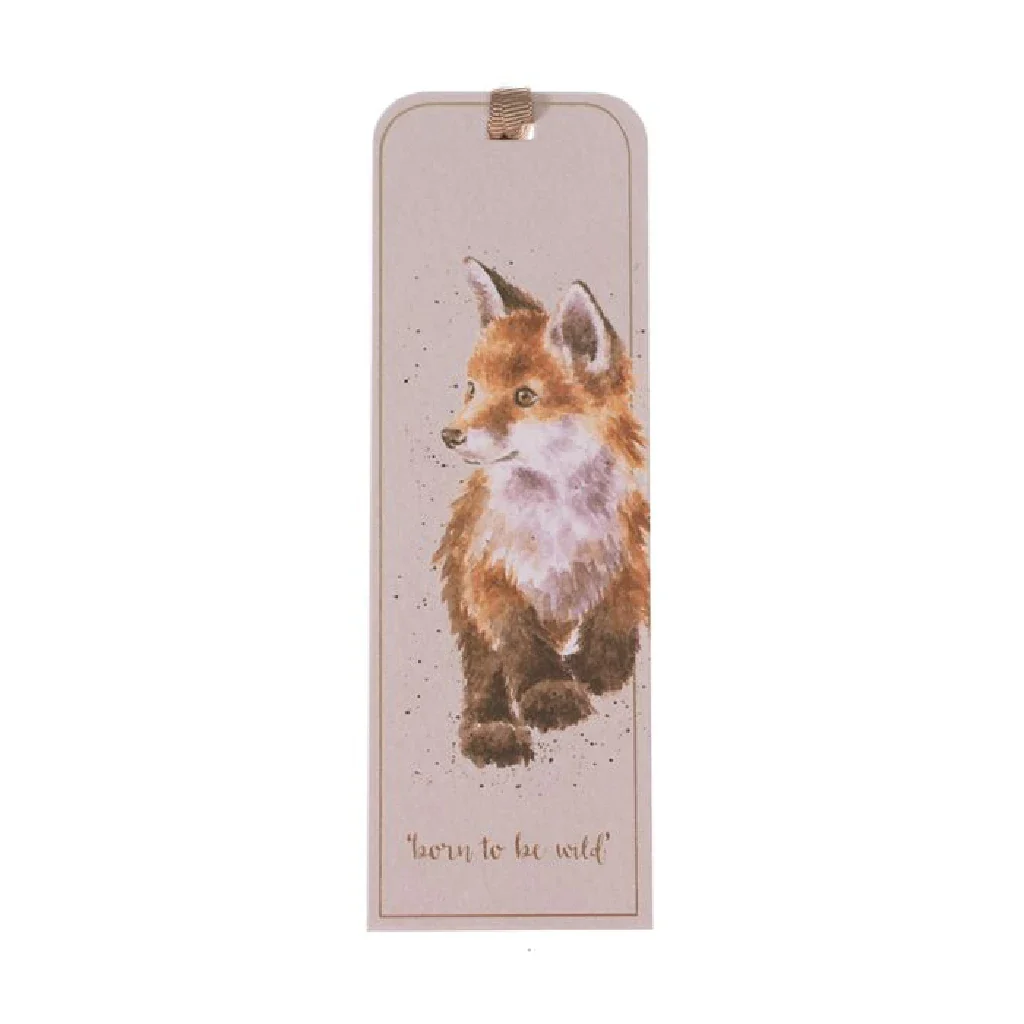 Wrendale: Born to Be Wild Fox Bookmark