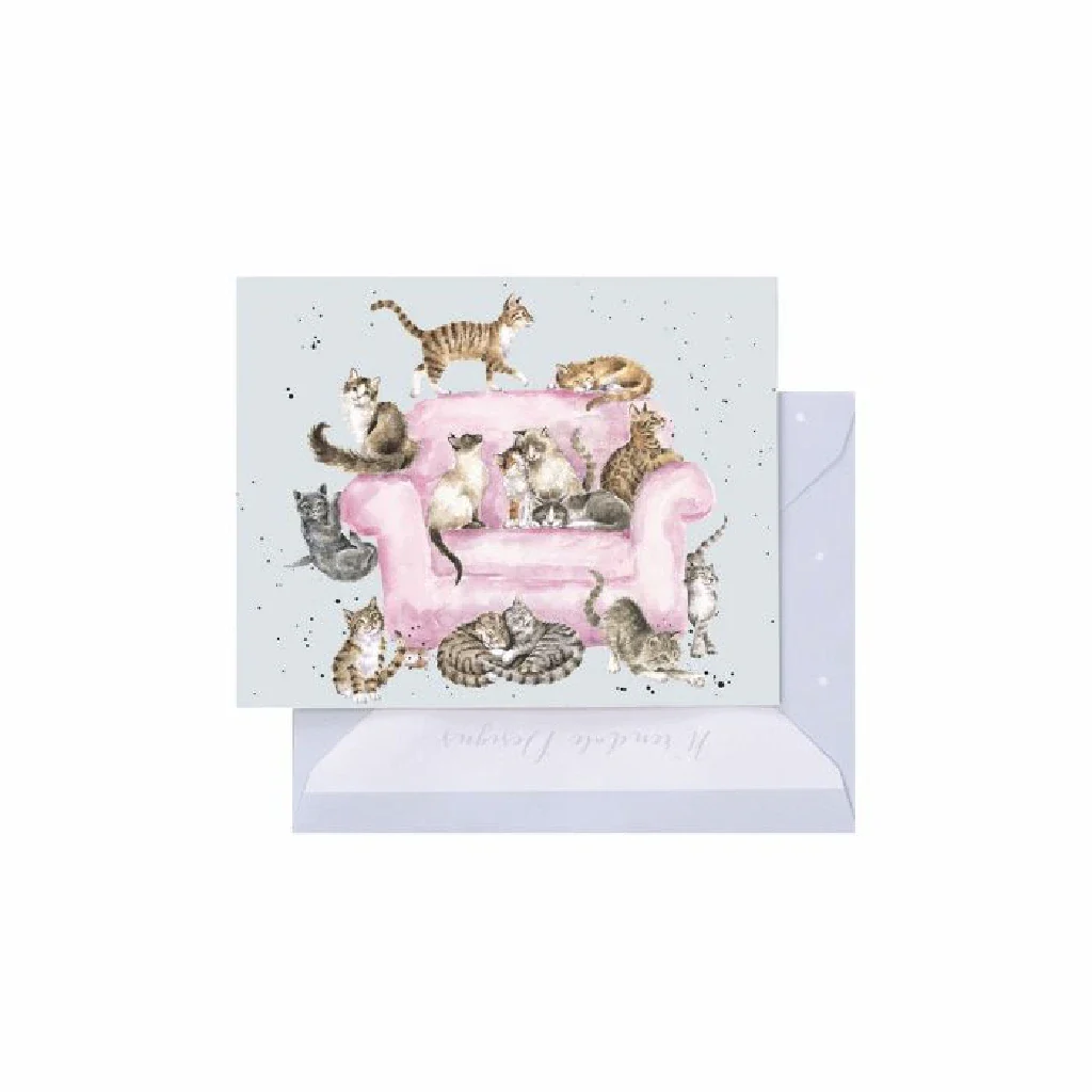 Wrendale : Cattitude' Cat Gift Enclosure Card