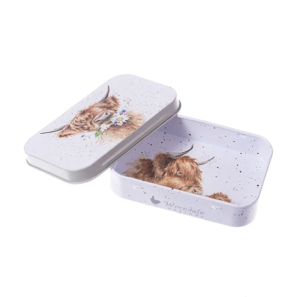 Wrendale : Daisy Coo' Highland Cow Mini Gift Tin