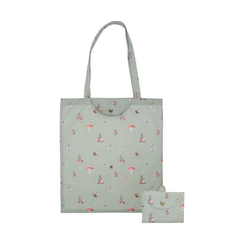 Wrendale : Garden Friends' Animal Foldable Shopping Bag - Image 3
