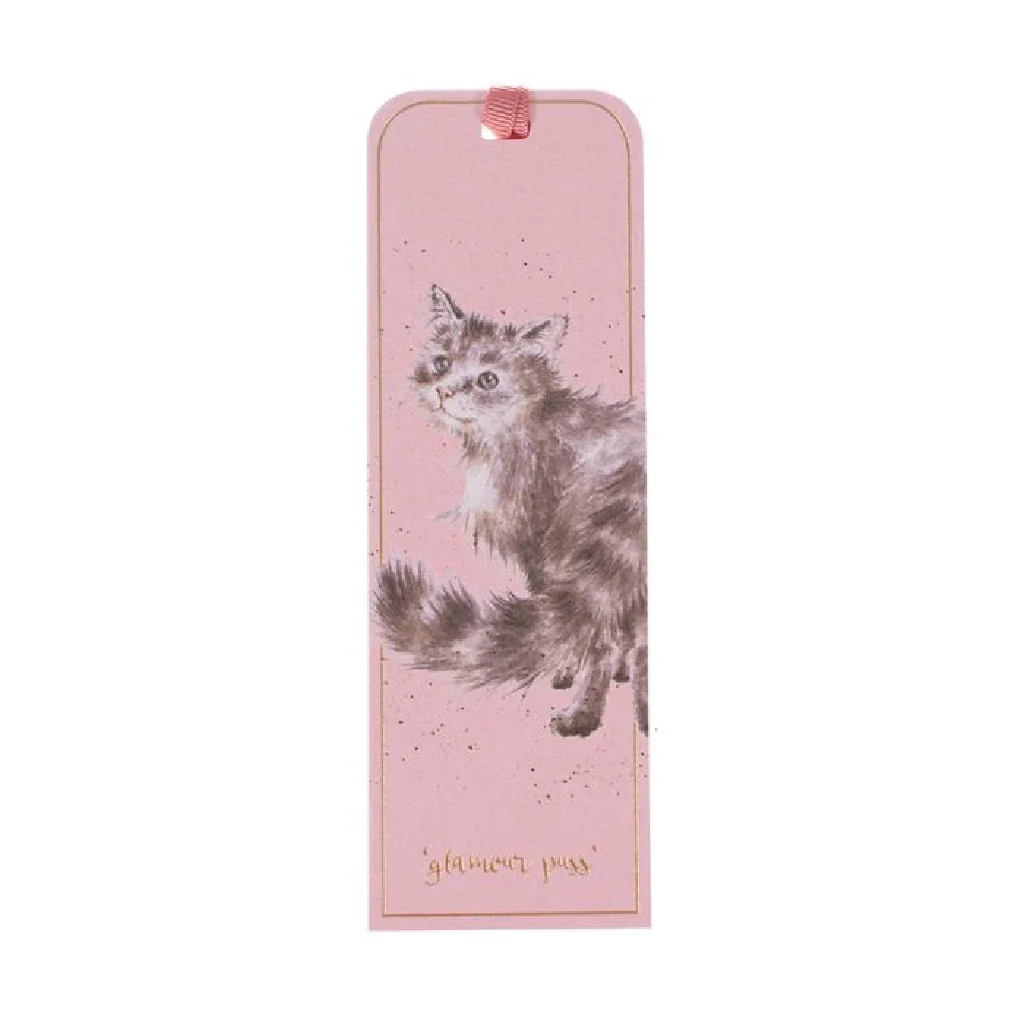 Wrendale : Glamour Puss Cat Bookmark