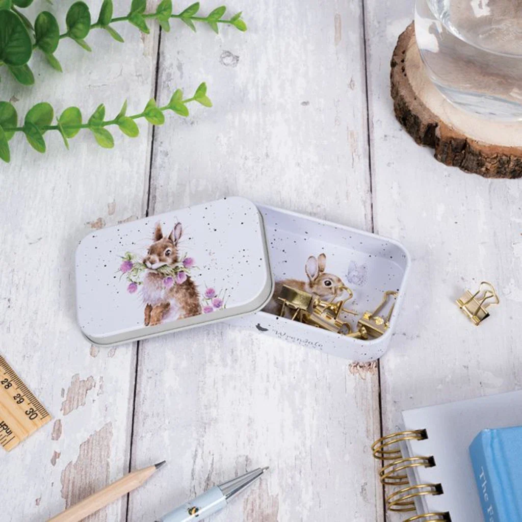 Wrendale : Head Clover Heels' Rabbit Mini Gift Tin - Image 2
