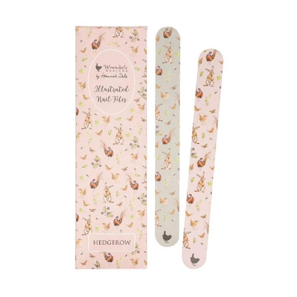 Wrendale : Hedgerow' Country Animal Nail File Set