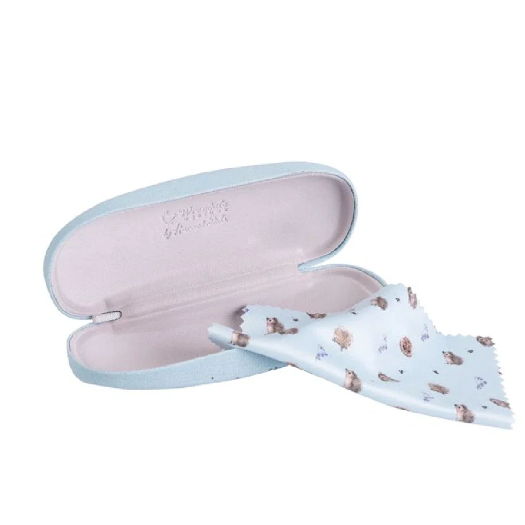 Wrendale : 'Love and Hedgehugs' hedgehog Eye Glass Case - Image 3