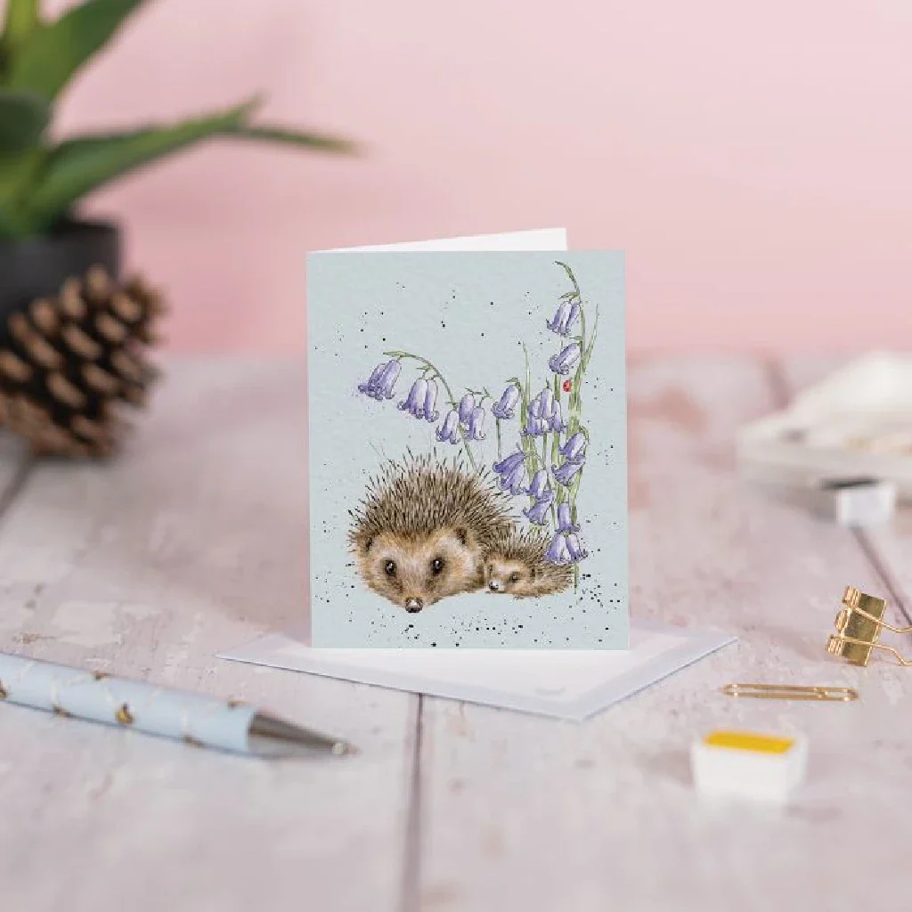 Wrendale : Love and Hedgehugs' Hedgehog Gift Enclosure Card - Image 2