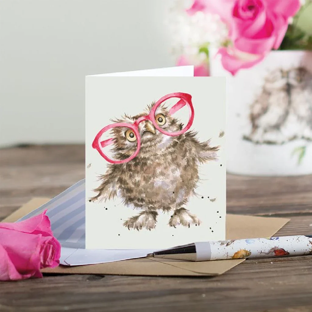 Wrendale : Spectacular' Owl Enclosure Card - Image 2