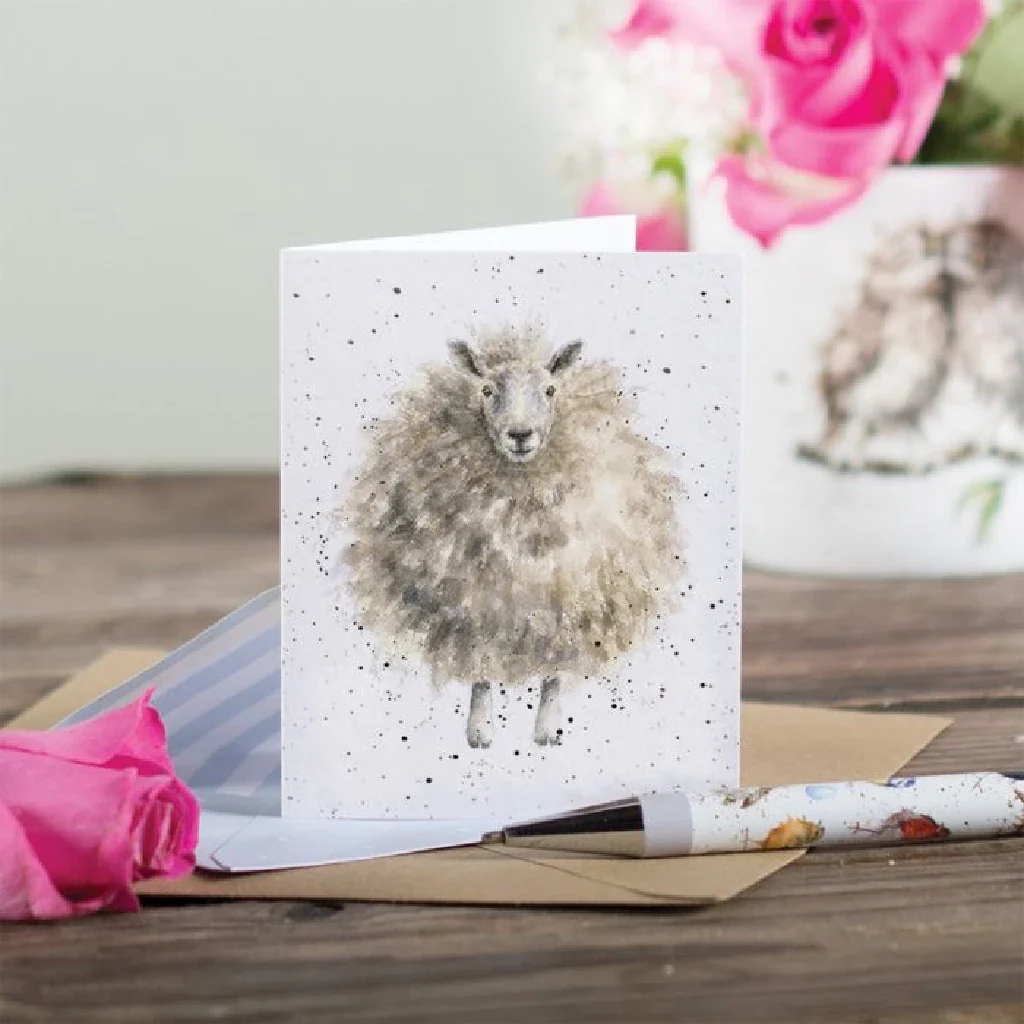 Wrendale : The Woolly Jumper' Sheep Enclosure Card - Image 2