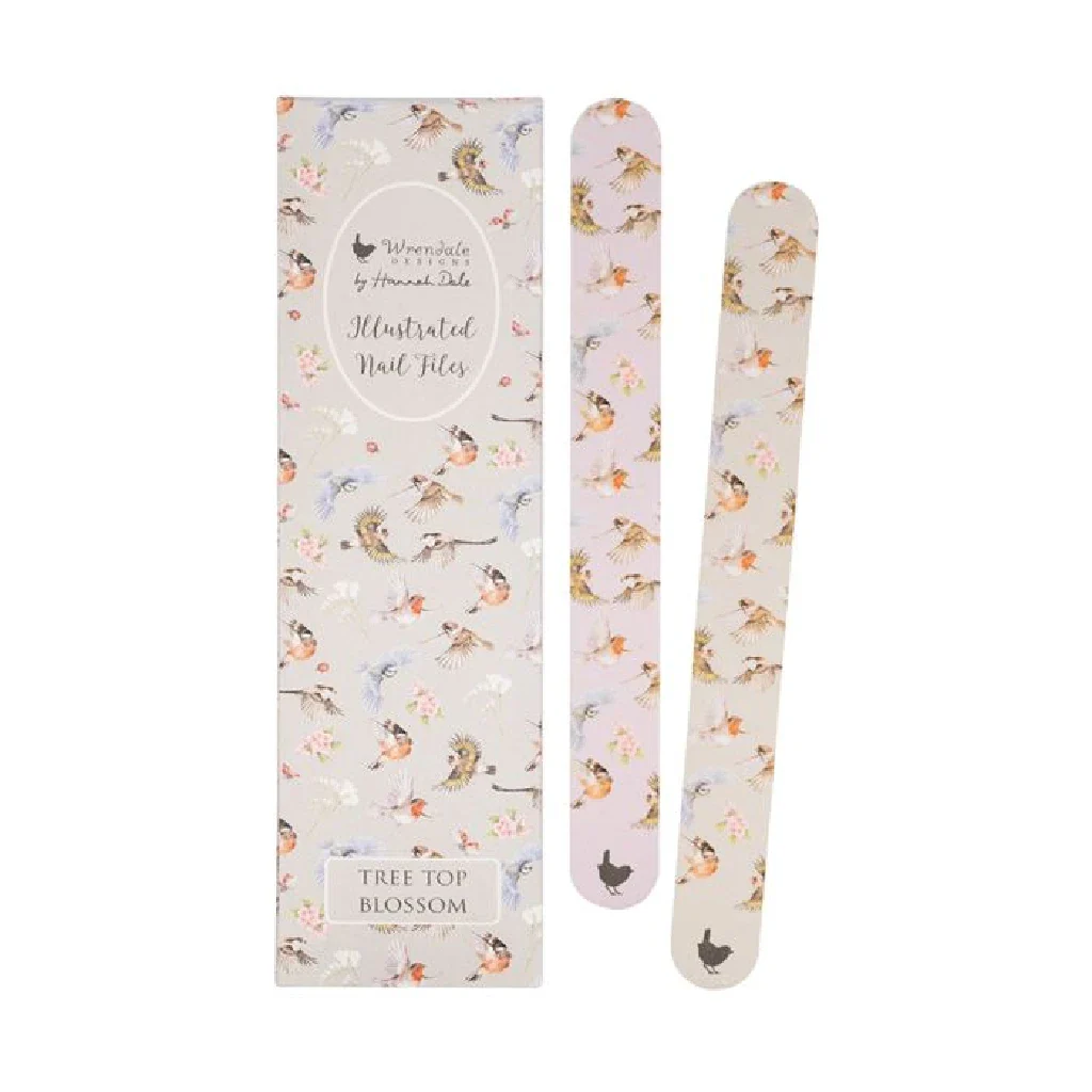 Wrendale : Tree Tops' Bird Nail File Set