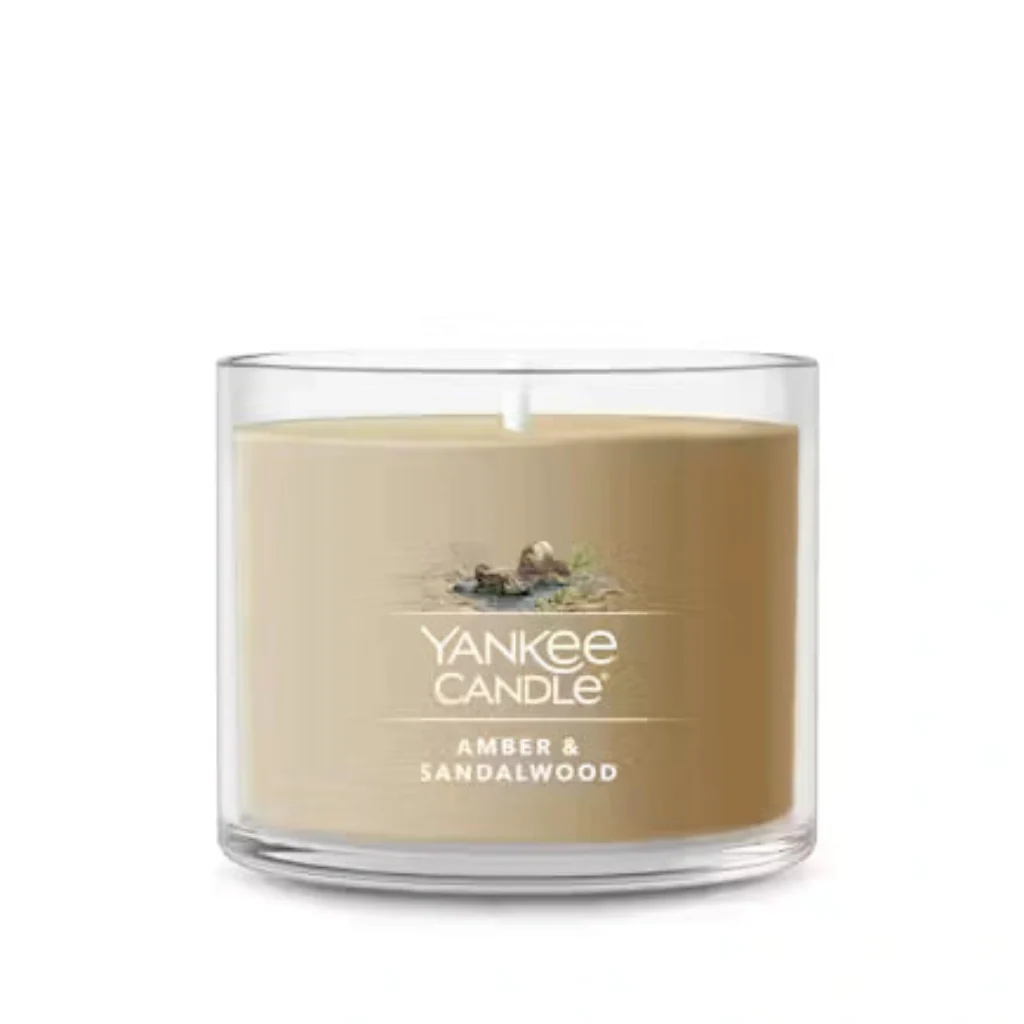 Yankee Candle : Amber & Sandalwood Candles
