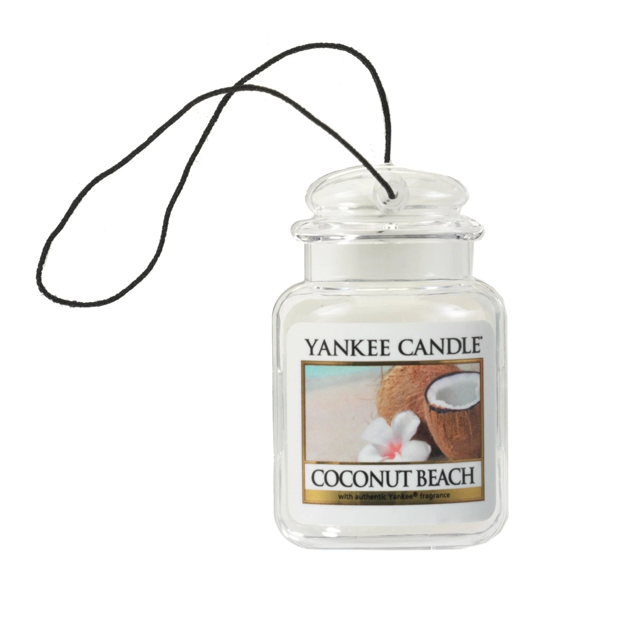 Yankee Candle : Car Jar Air Freshener in Coconut Beach